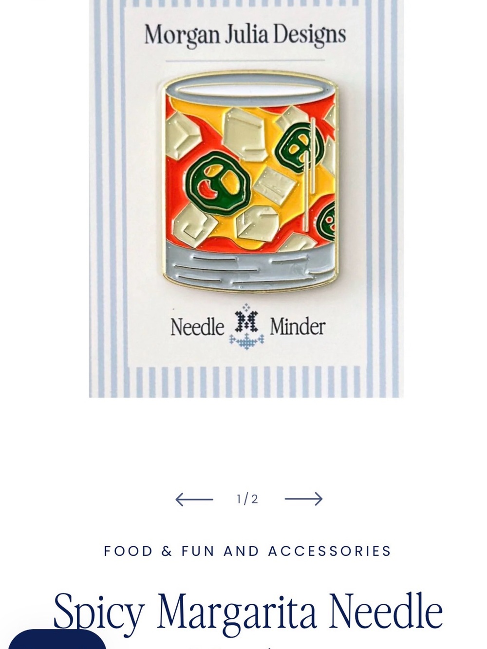 Spicy Margarita Needle Minder
